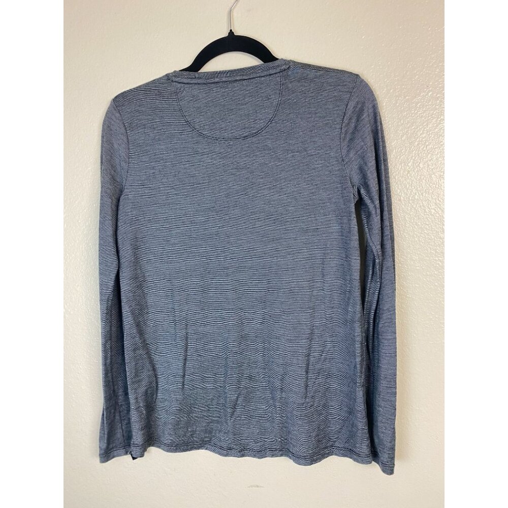 Bombas Womens Long Sleeve Merino Wool Top Size Small Gray Baselayer Lightweight - Picture 2 of 12